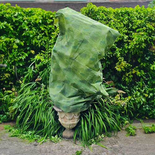 Green Fern Fleece Blanket - Extra Thick