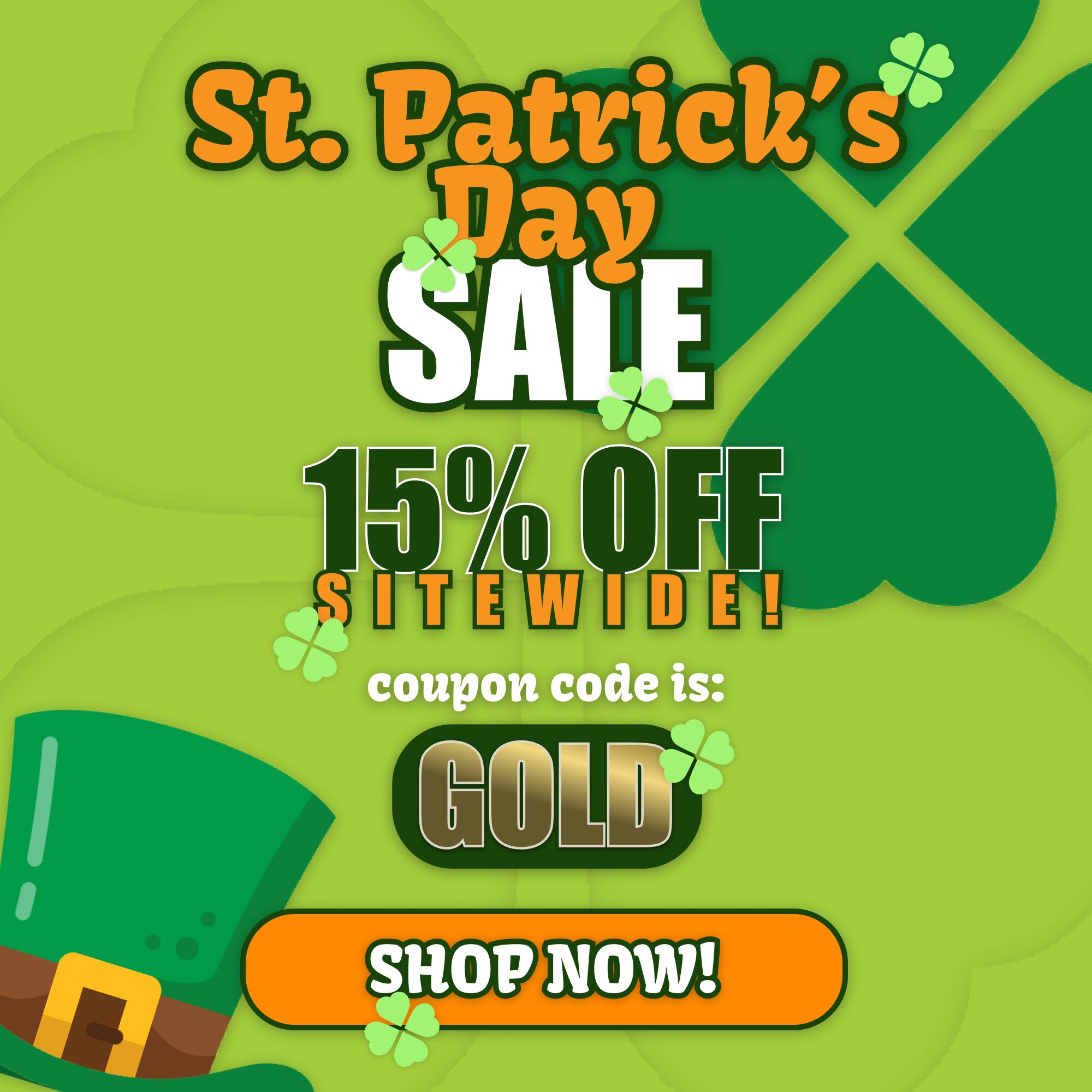 St.Patrick's Day Sale