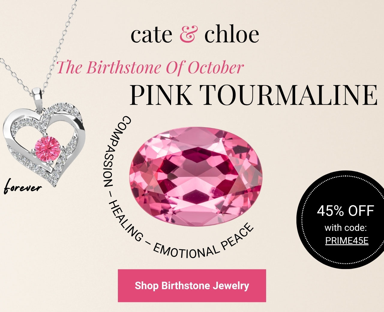 Pink Tourmaline - the Birthstone of October